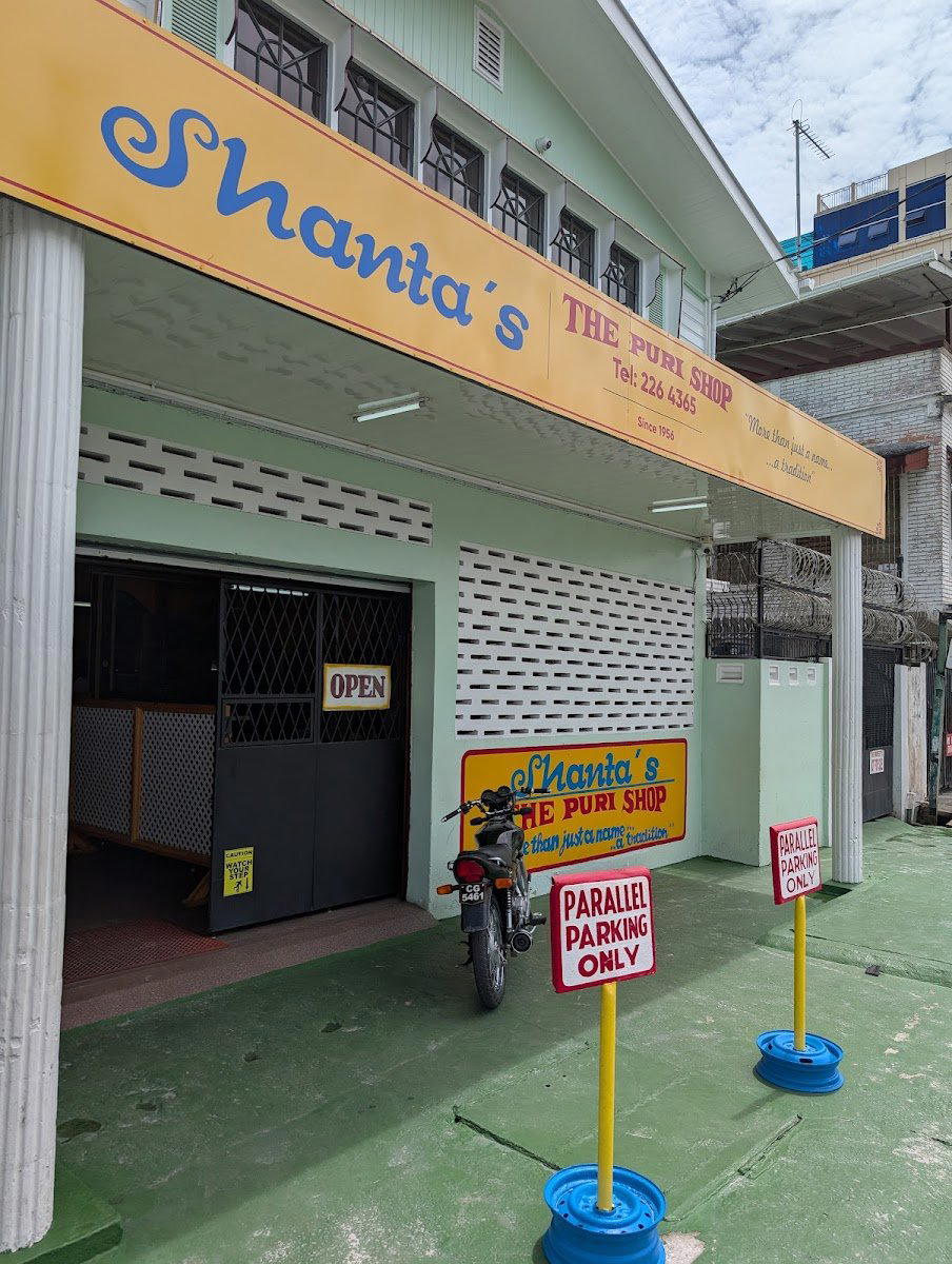 Shanta's Puri Shop restaurant in Georgetown