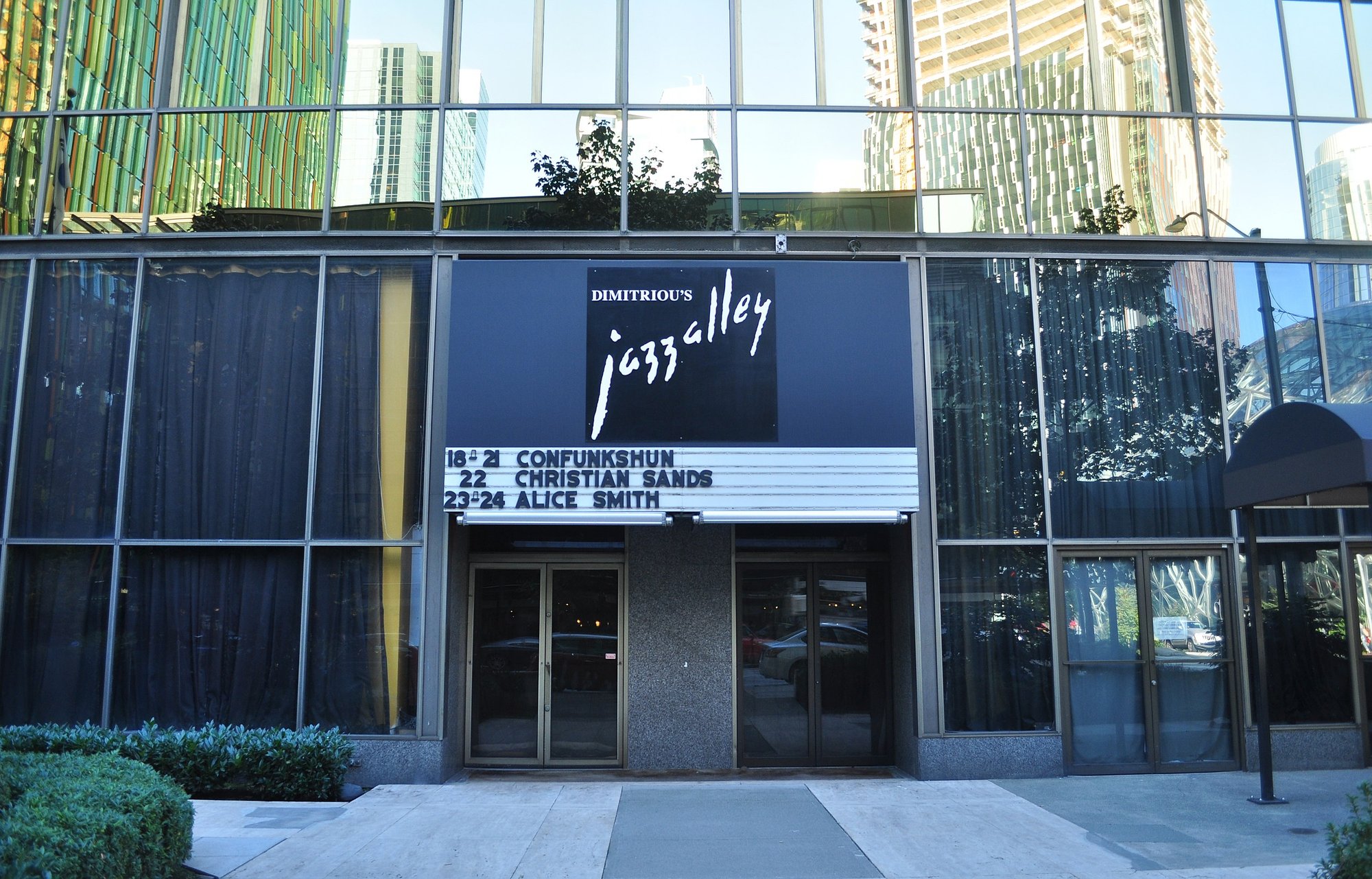 Dimitriou's Jazz Alley restaurant in Seattle, United States