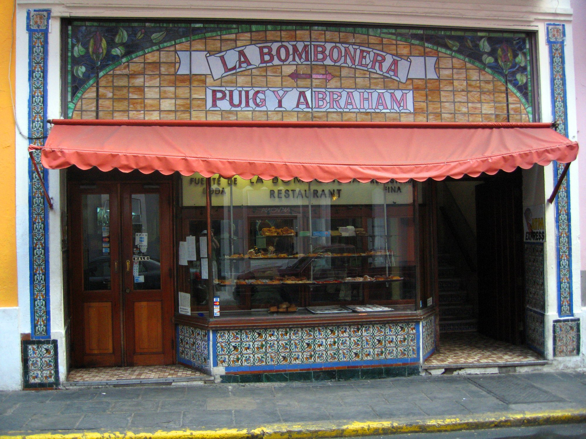 La Bombonera restaurant in San Juan, Puerto Rico