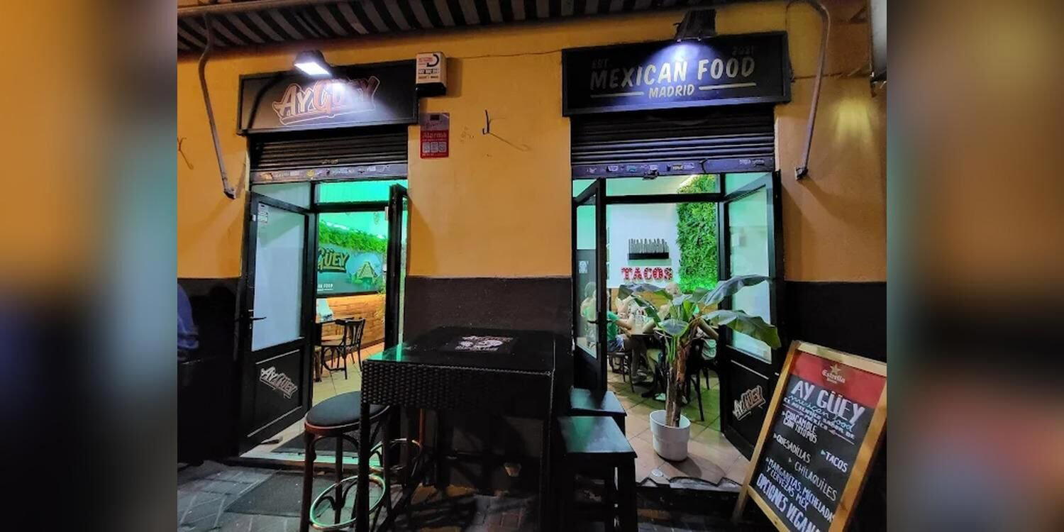 Ay Güey Mexican restaurant in Madrid, Spain