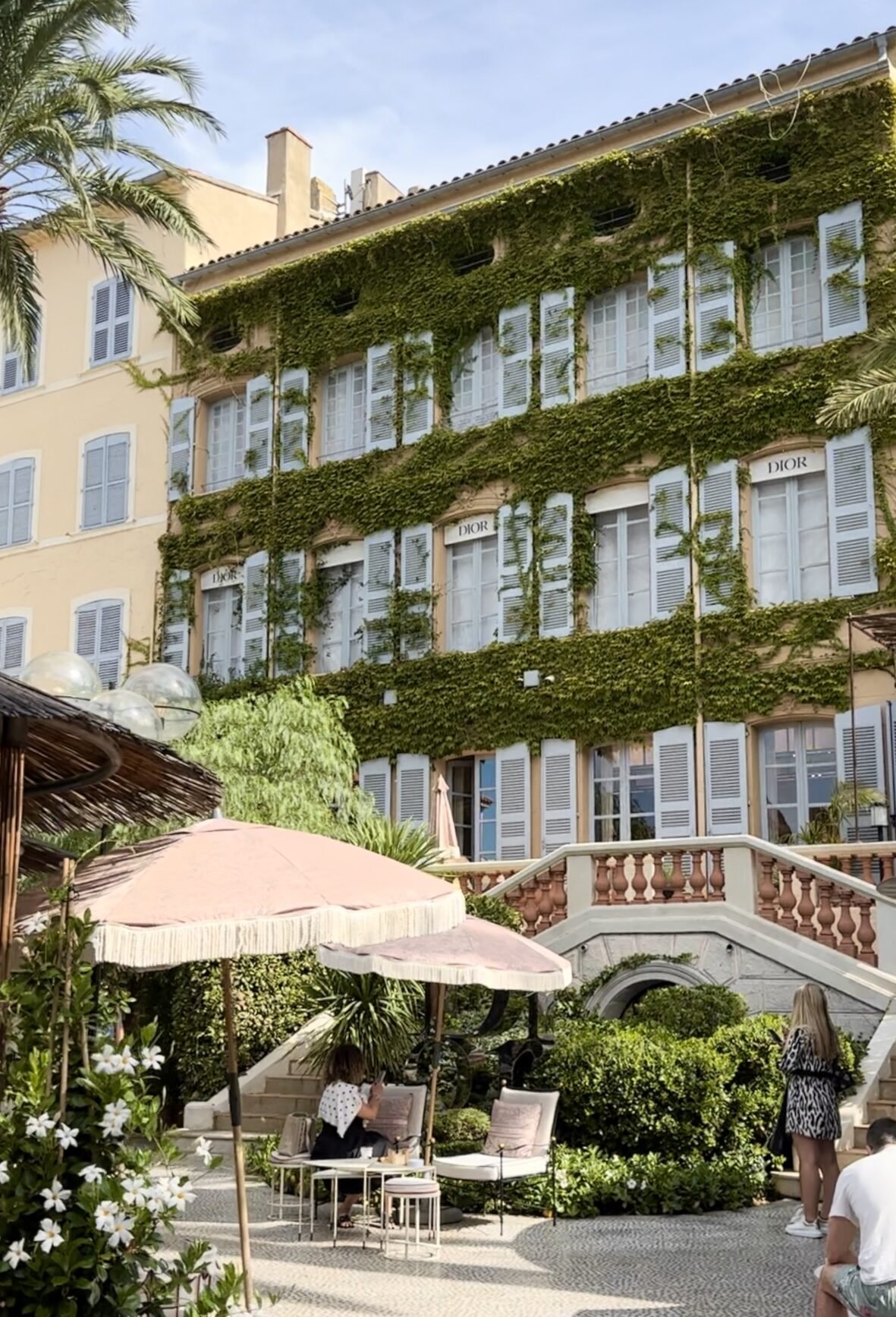 Dior Des Lices restaurant in Saint Tropez, France