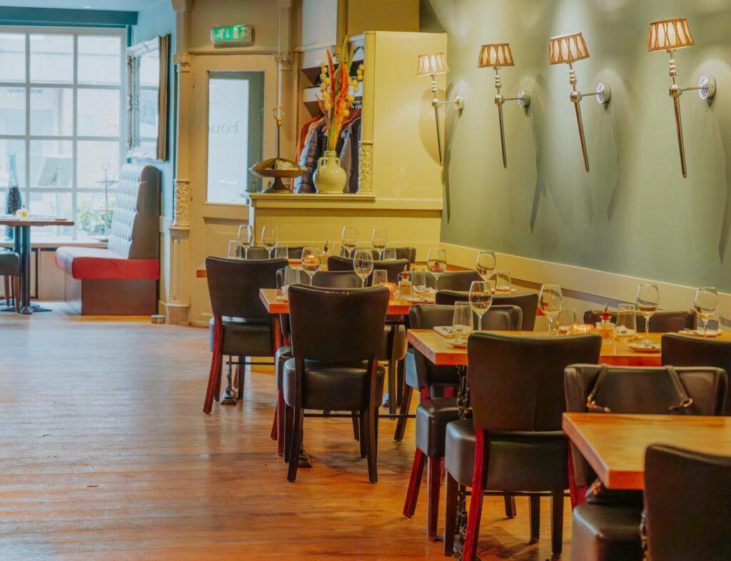 Fouquet restaurant in The Hague, Netherlands