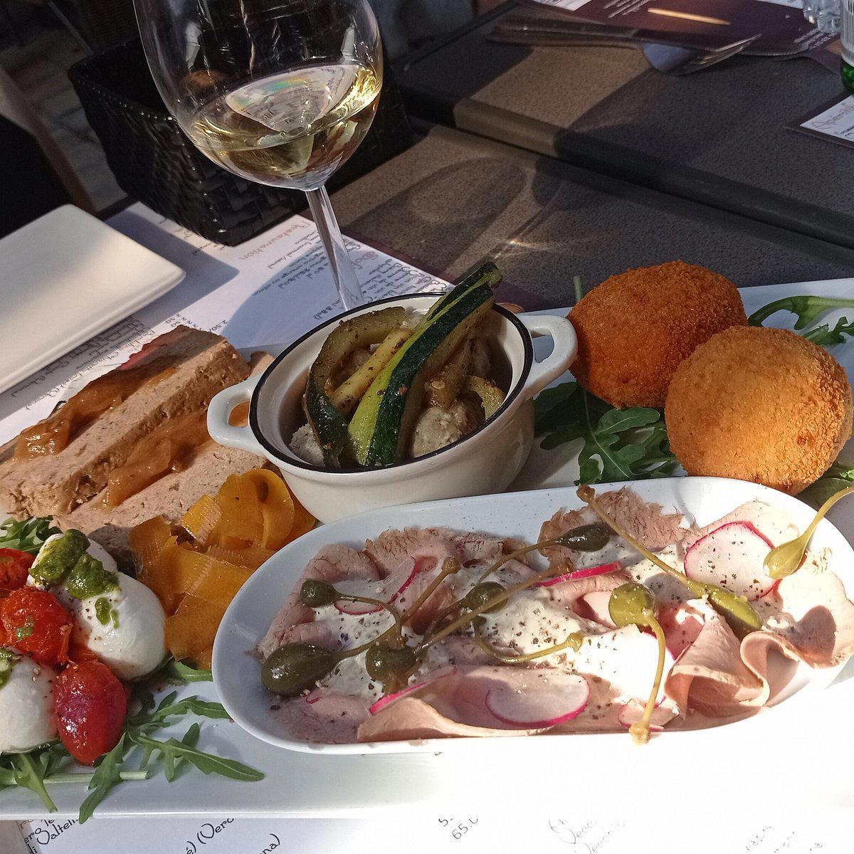 Antipasti di Sophie restaurant in Liège, Belgium