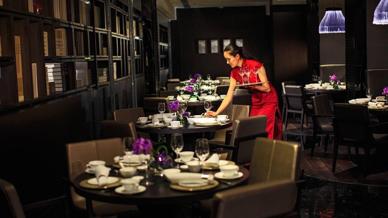 Haitanghua Pyongyang restaurant in Beijing, China