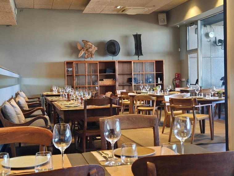 Restaurant Agua, Barcelona, Spain