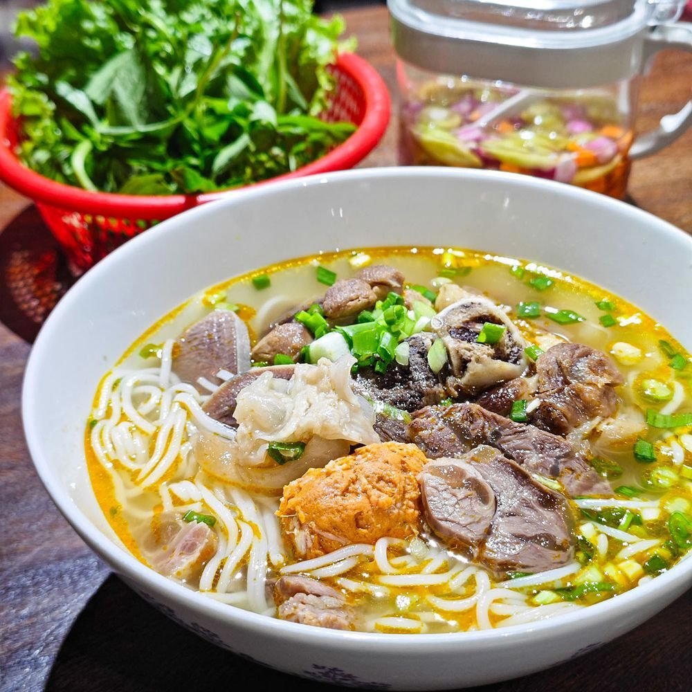 Bún Bò Bà Rơi restaurant in Da Nang, Vietnam