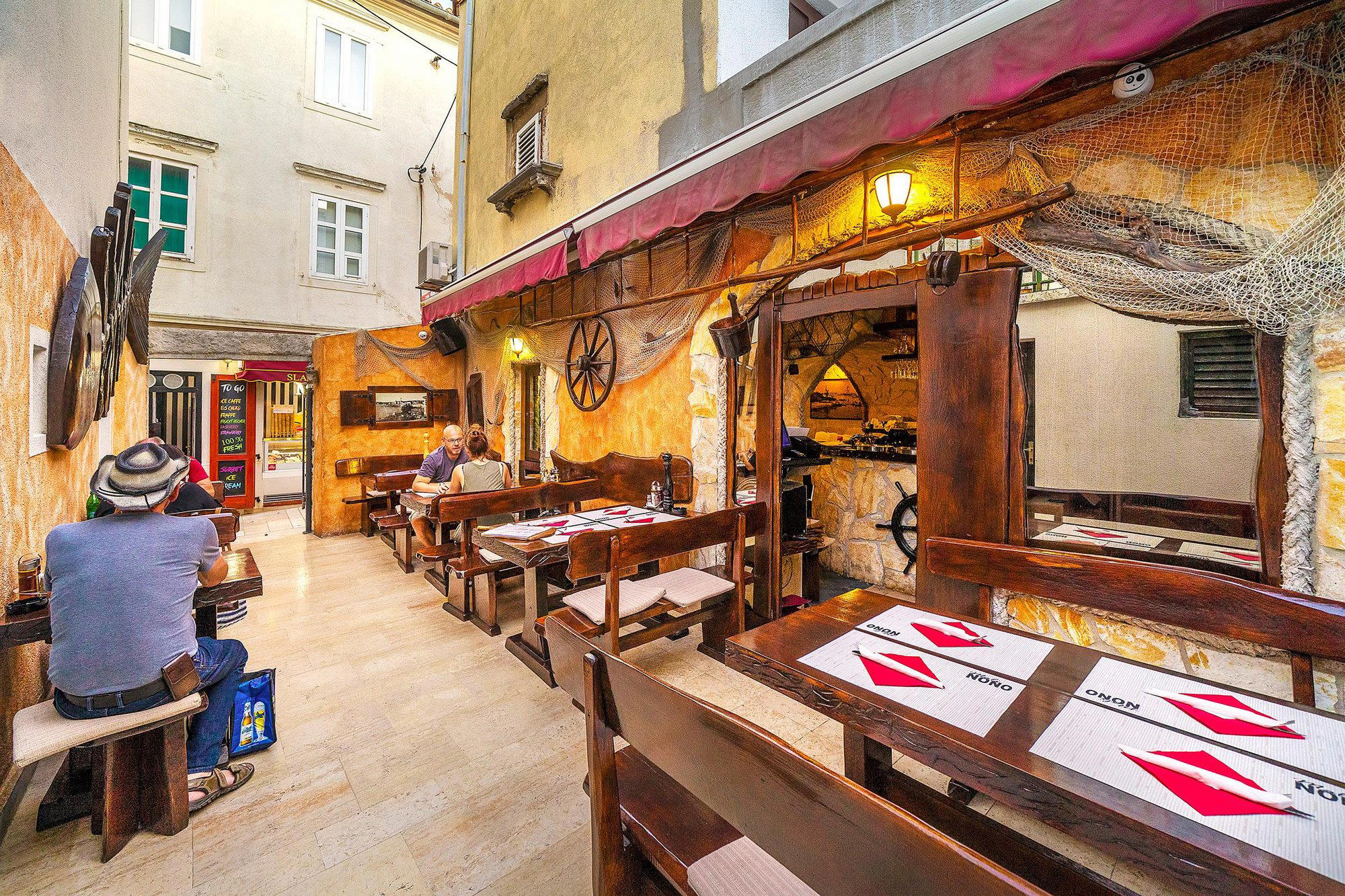 Konoba NONO restaurant in Krk, Croatia