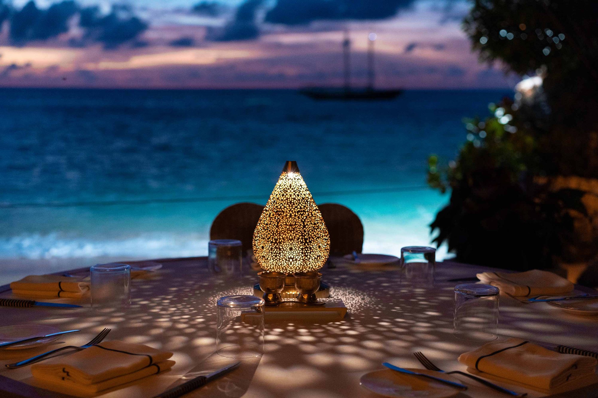 The Cliff restaurant in Bridgetown, Barbados