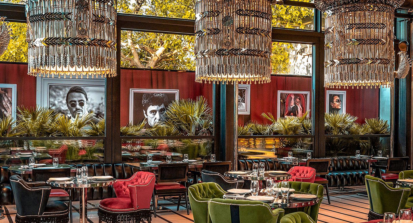Nusr-Et Steakhouse restaurant in Besiktas, Turkey