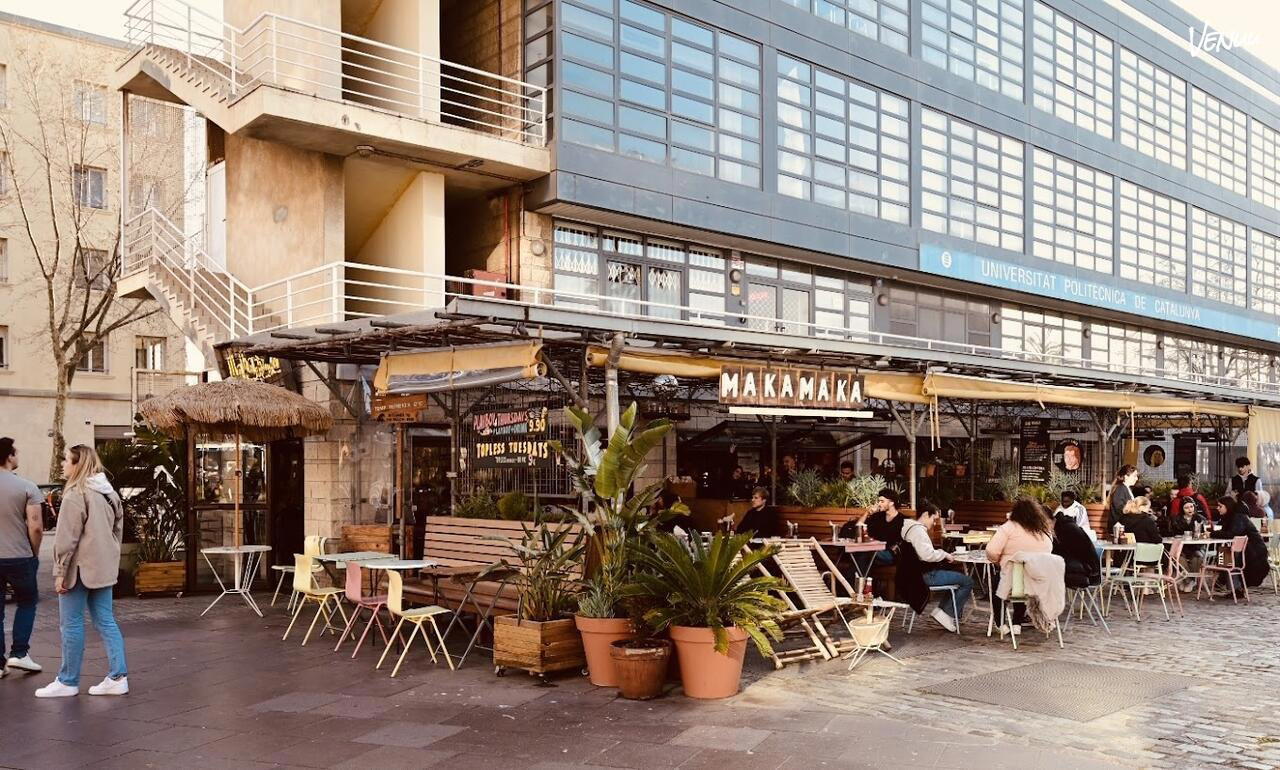 Makamaka restaurant in Barcelona, Spain