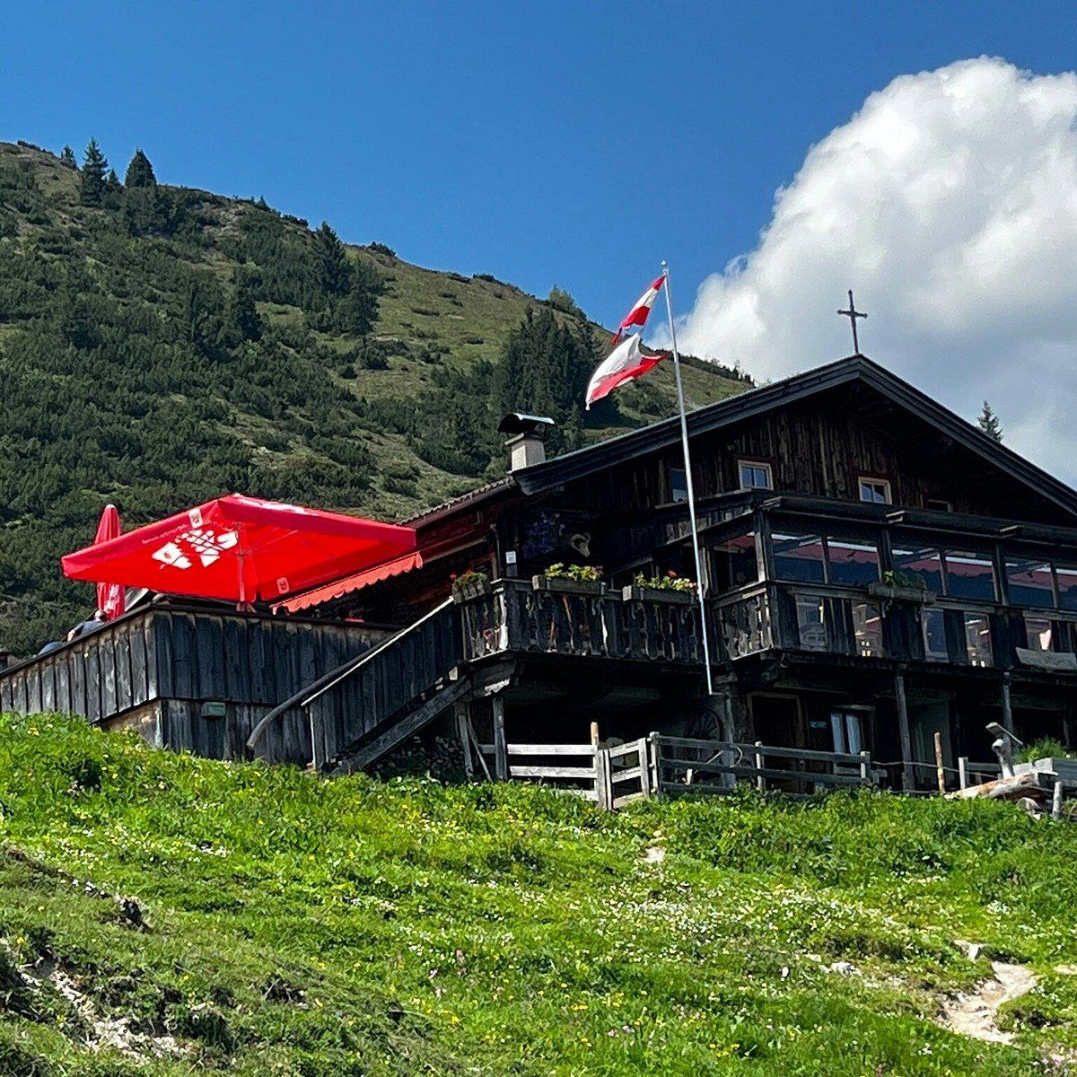 Bärstattalm restaurant in Kirchberg in Tirol, Austria