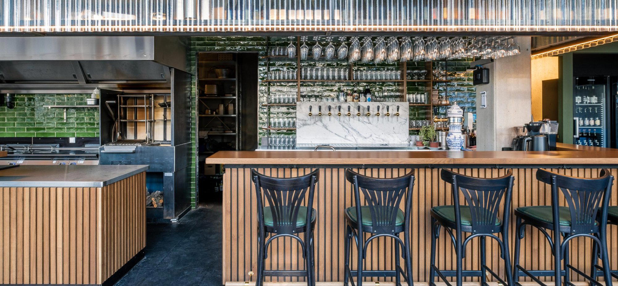 Pelusa restaurant in Amsterdam, Netherlands