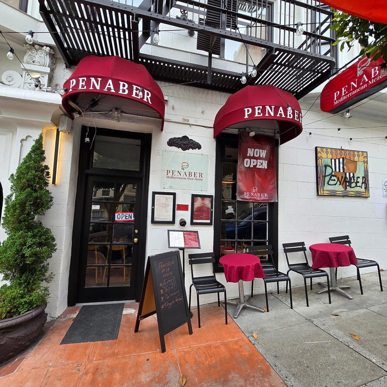 Penaber Mediterranean meze house restaurant in San Francisco, United States
