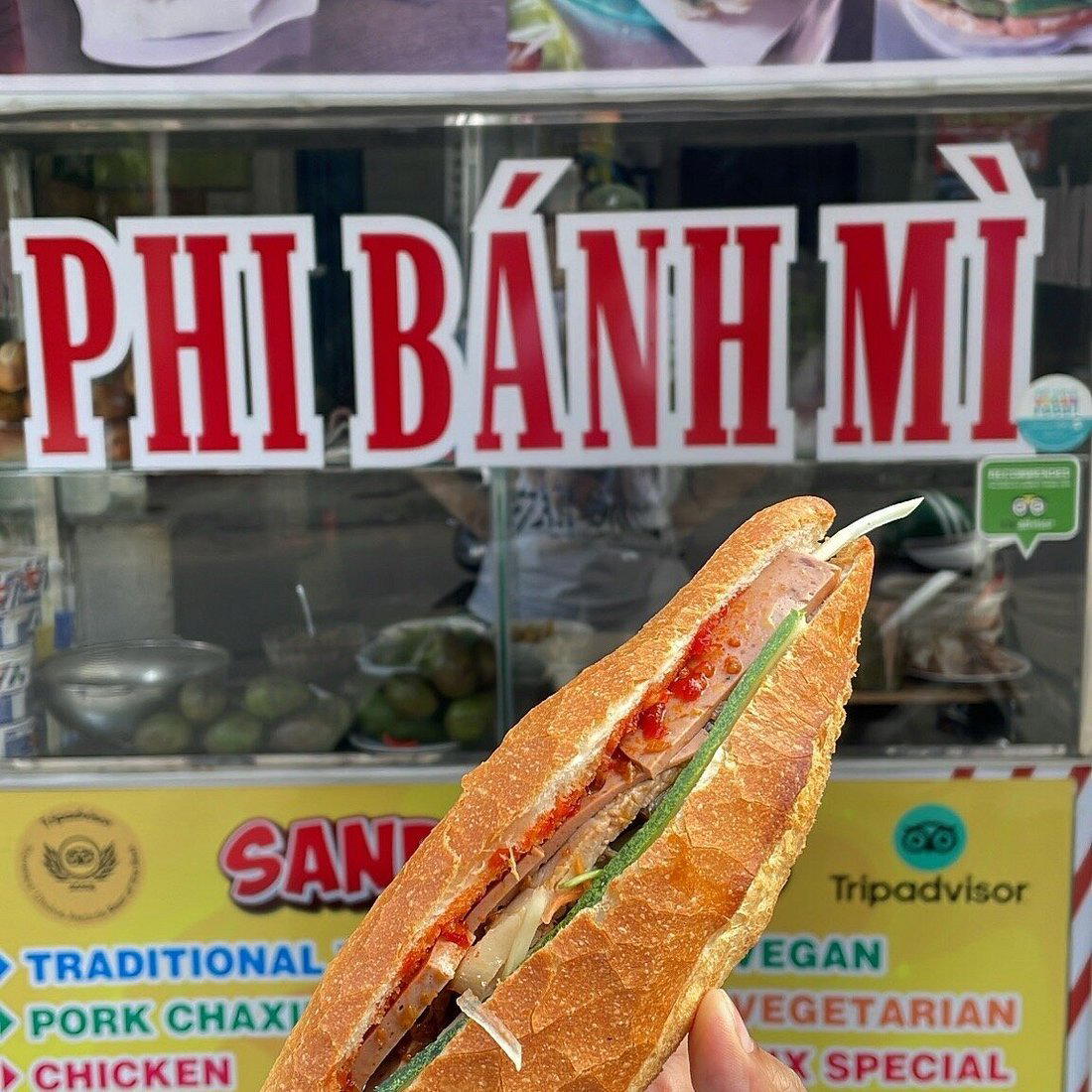 Phi Banh Mi restaurant in Da Nang, Vietnam