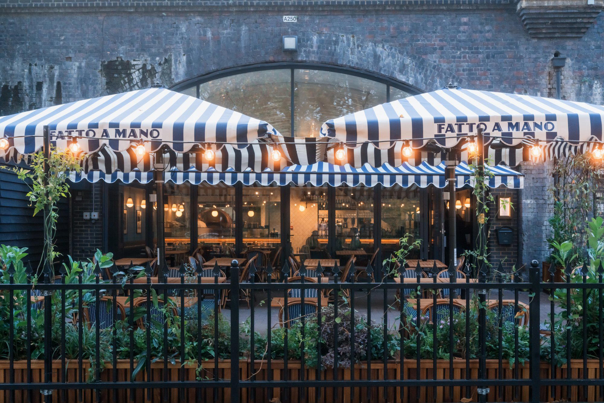 Fatto a Mano Bethnal Green restaurant in London, United Kingdom