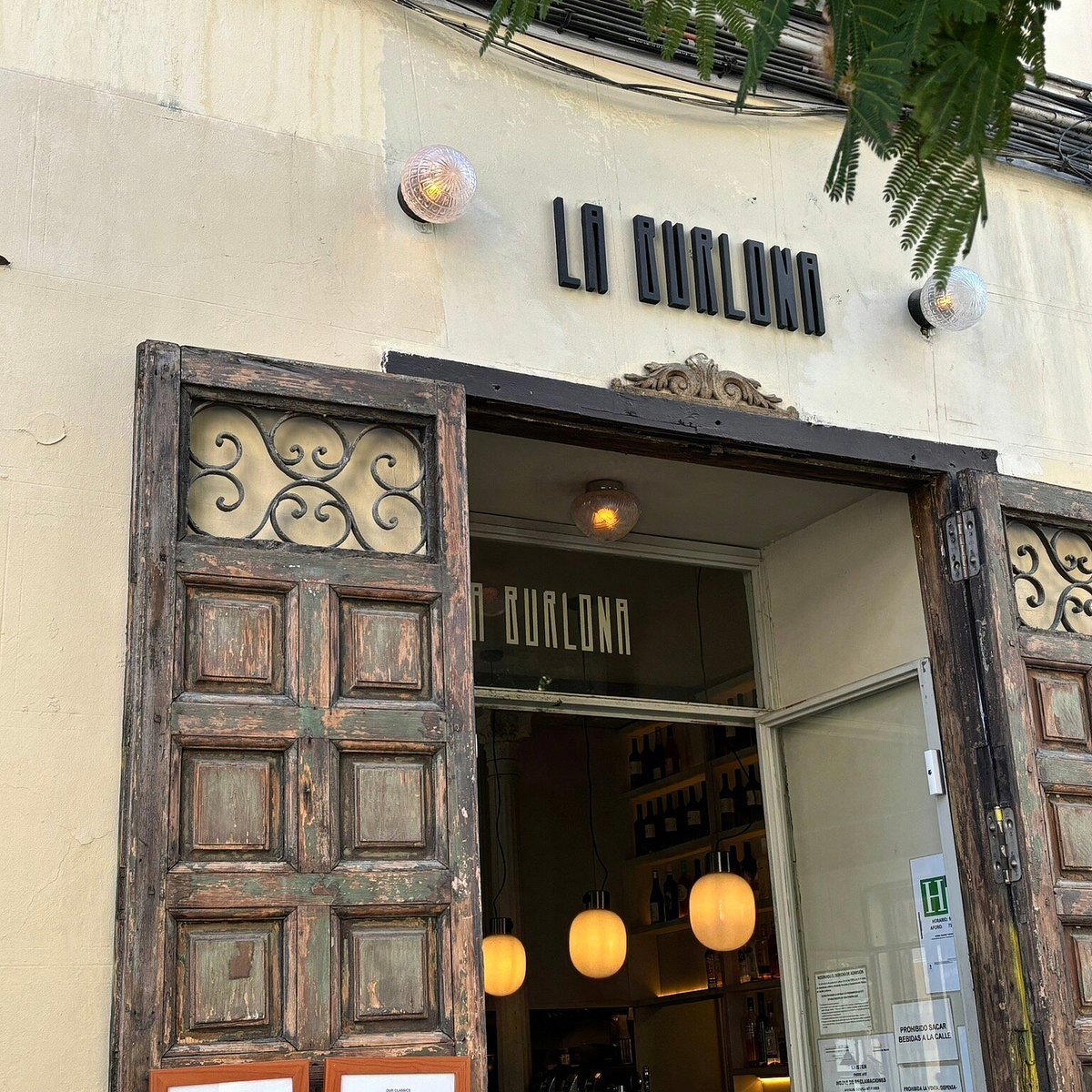 La Burlona restaurant in Madrid, Spain