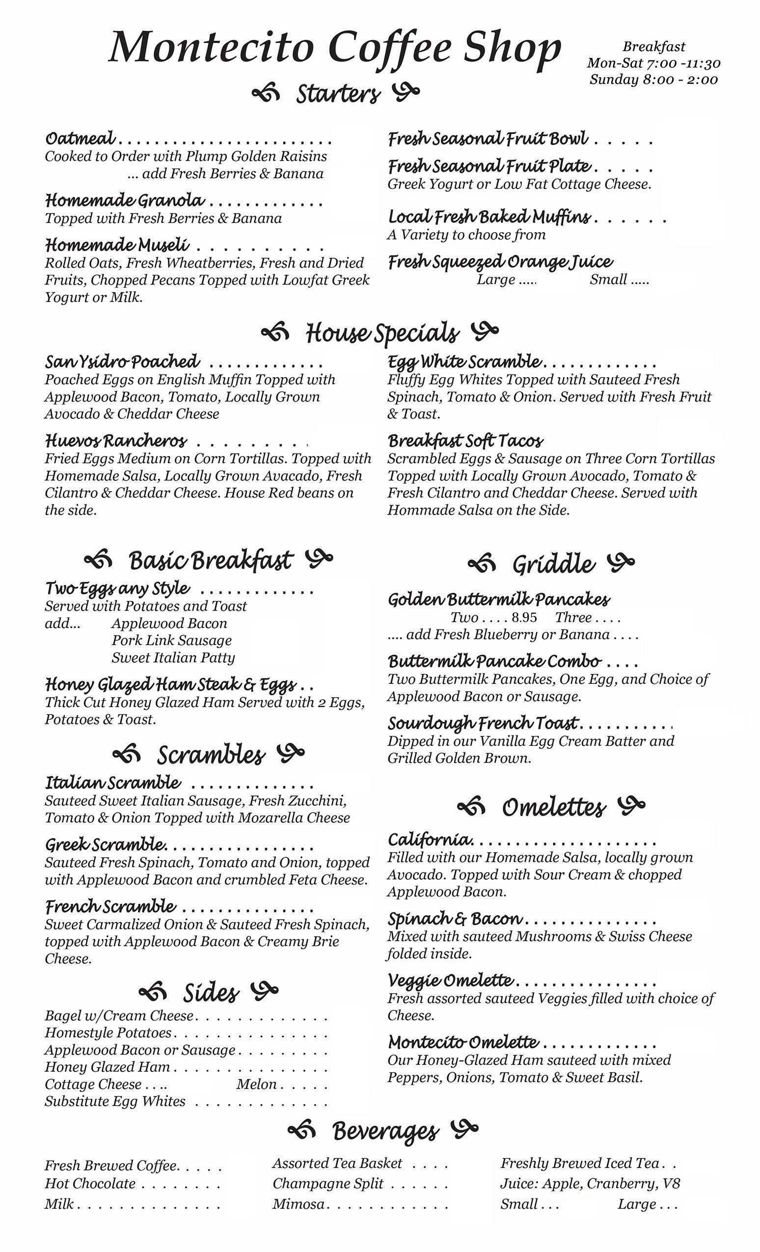 Montecito Coffee Shop, Restaurant in Montecito