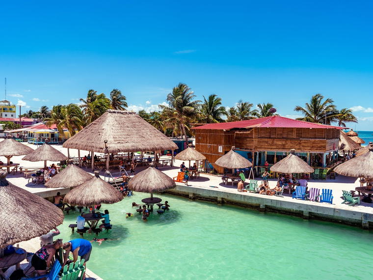 The Lazy Lizard, Caye Caulker, Belize