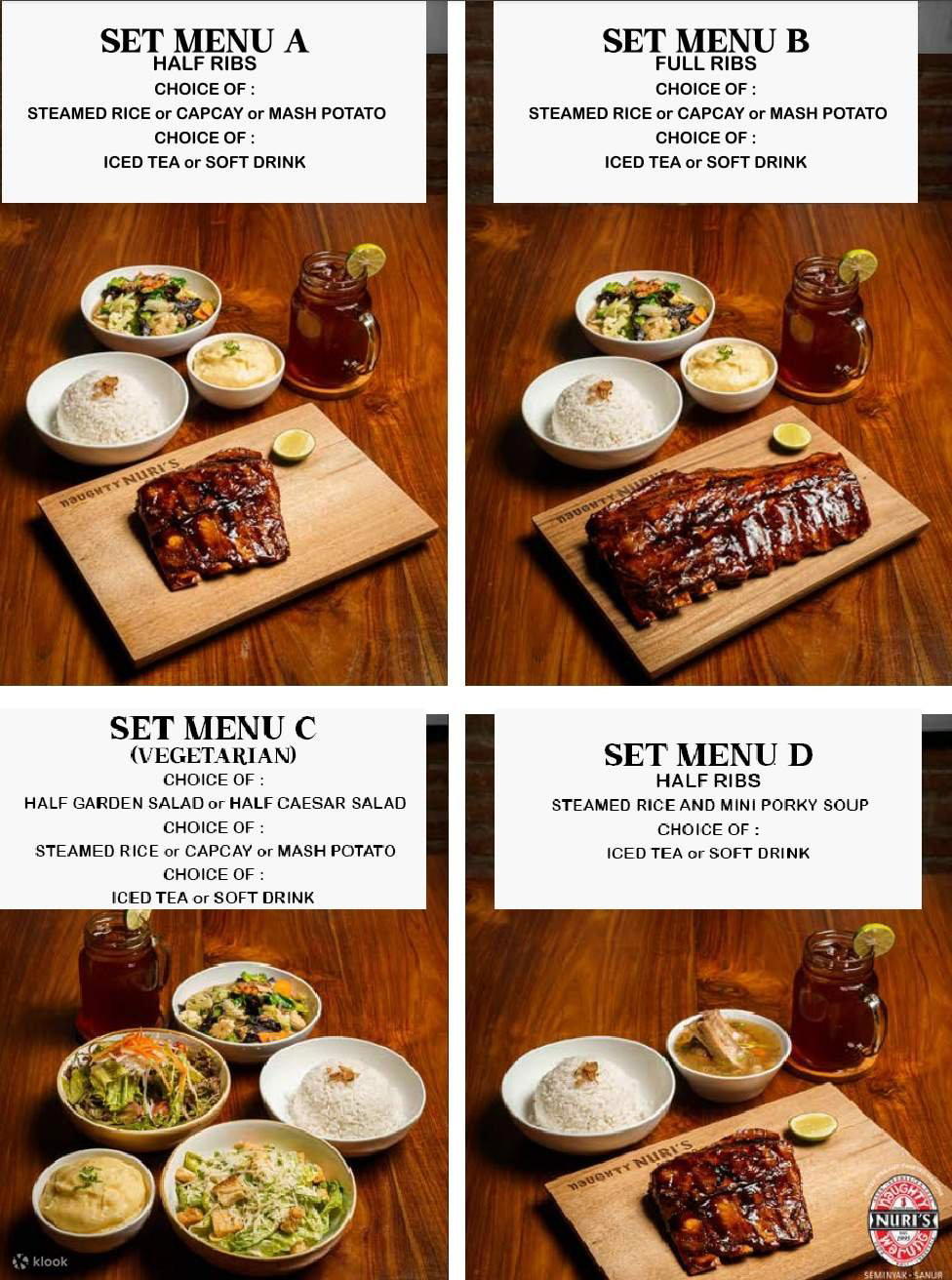Naughty Nuri's Warung, Sanur restaurant in Denpasar, Indonesia