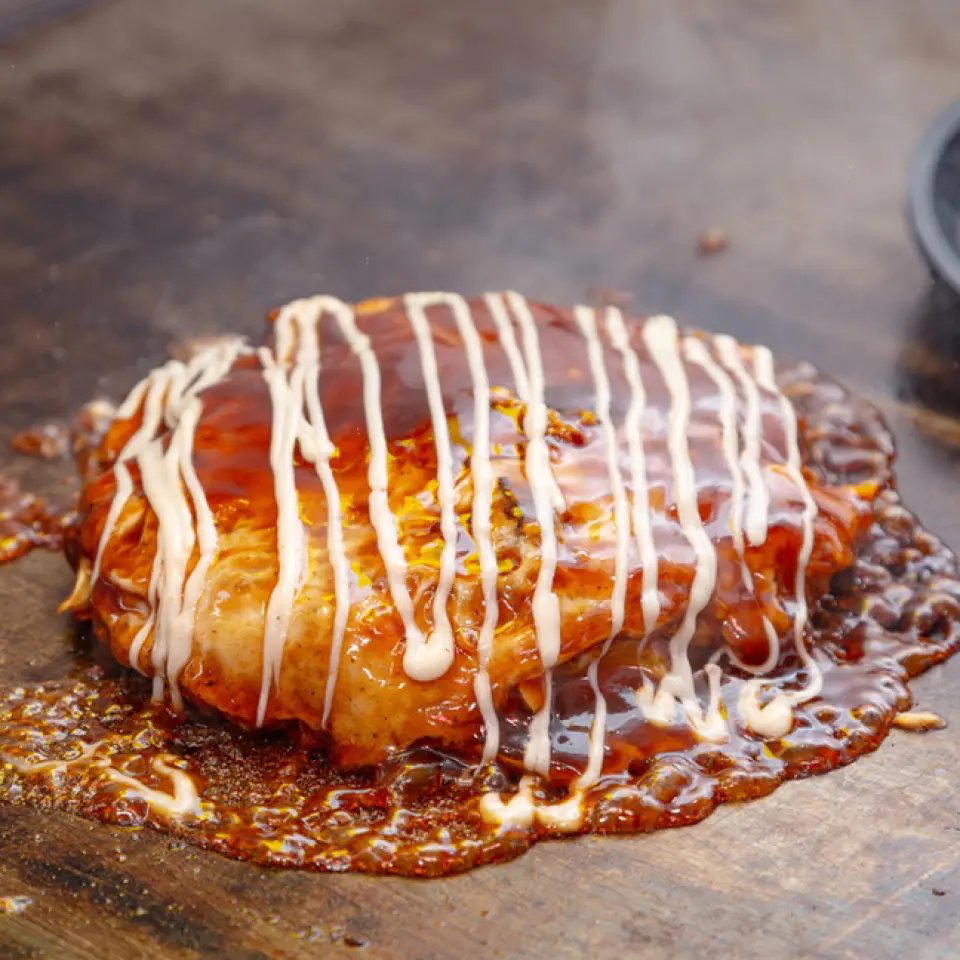 Okonomiyaki Izakaya Gen restaurant in Osaka Shi, Japan