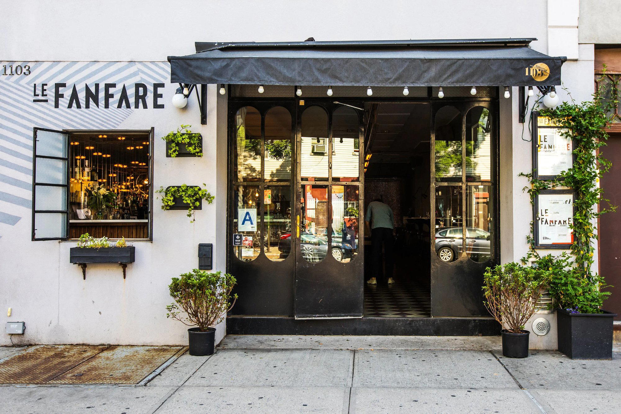 Le Fanfare restaurant in New York City, United States