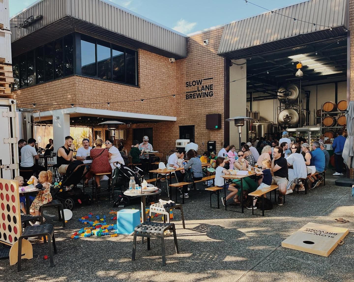 Slow Lane Brewing restaurant in Sydney, Australia