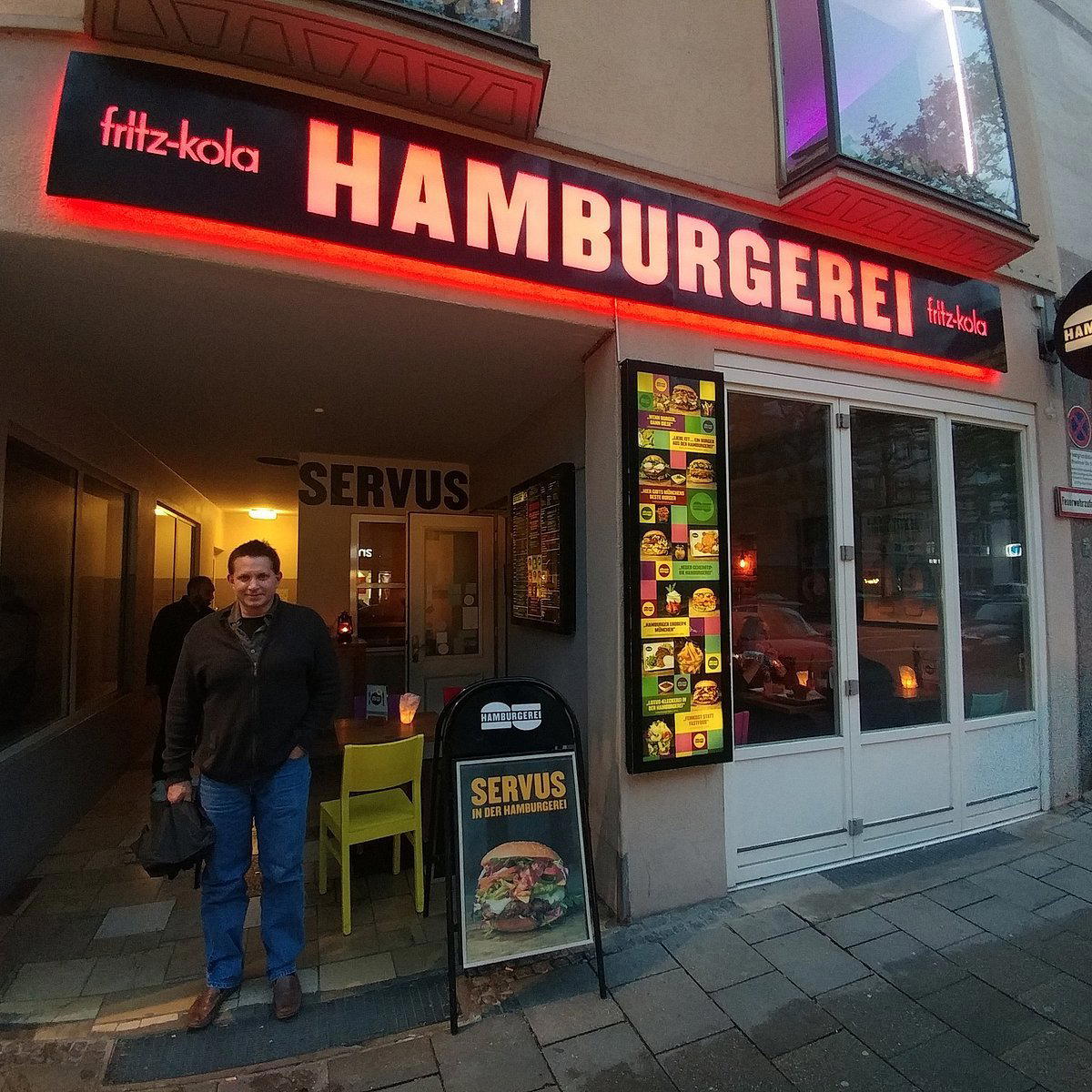 Hamburgerei EINS restaurant in Munich, Germany