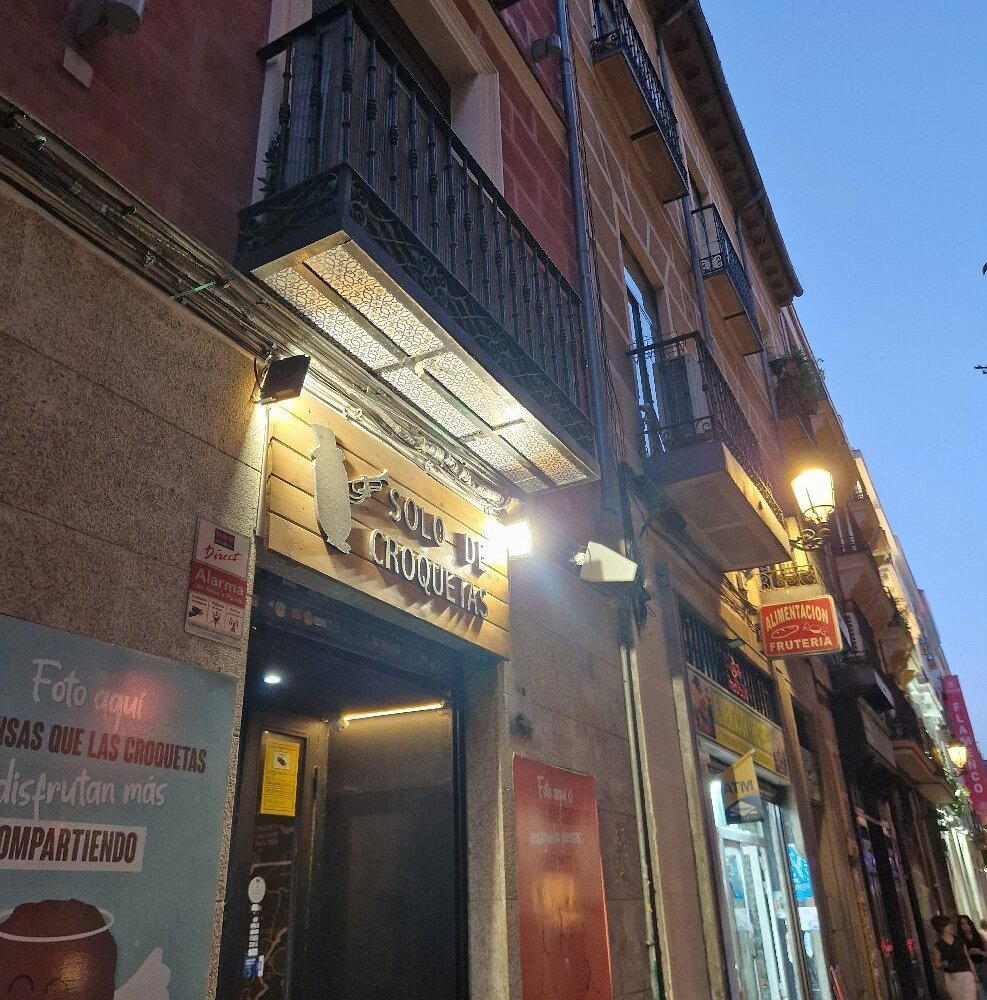 Solo de Croquetas Echegaray restaurant in Madrid, Spain