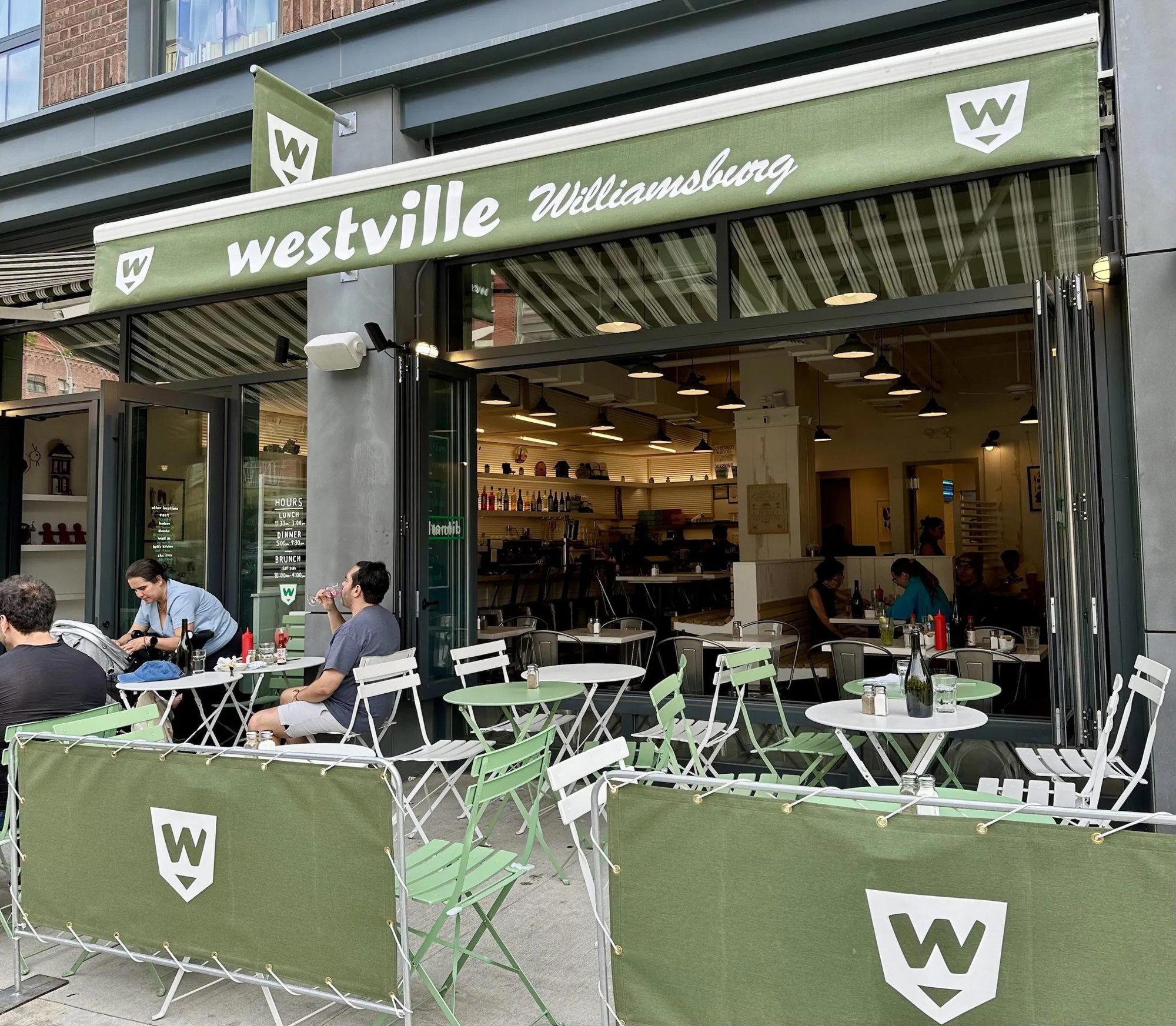 Westville Williamsburg restaurant in New York City, United States