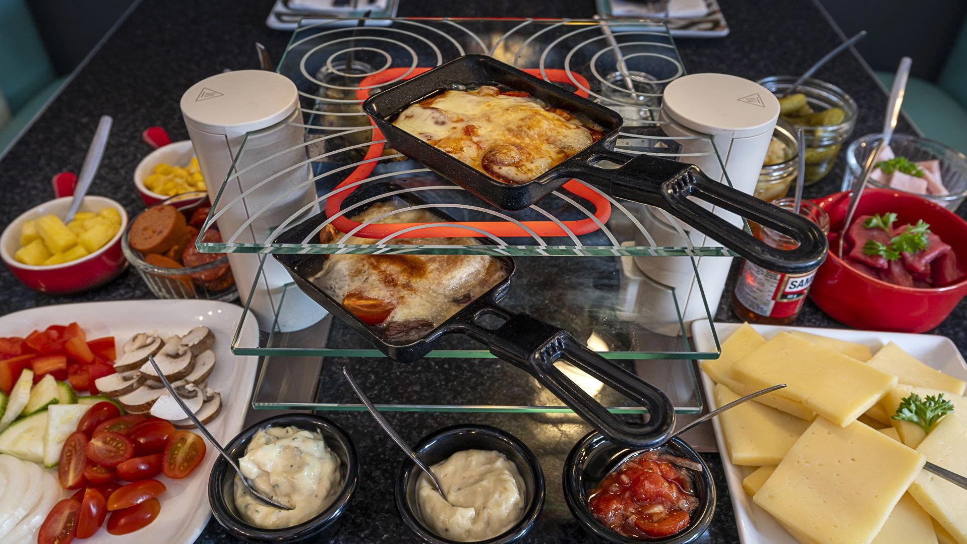 Soaré Raclette och Fonde restaurant in Stockholm, Sweden