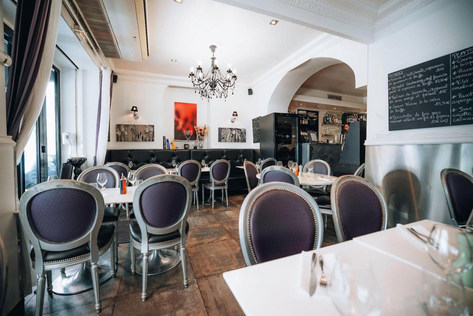 Le Boudoir restaurant in Nice, France