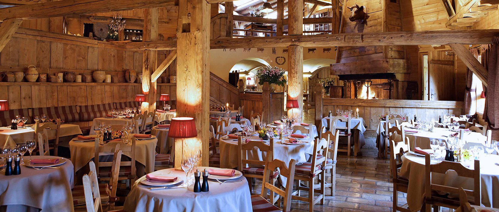 Les Fermes de Marie restaurant in Megève, France