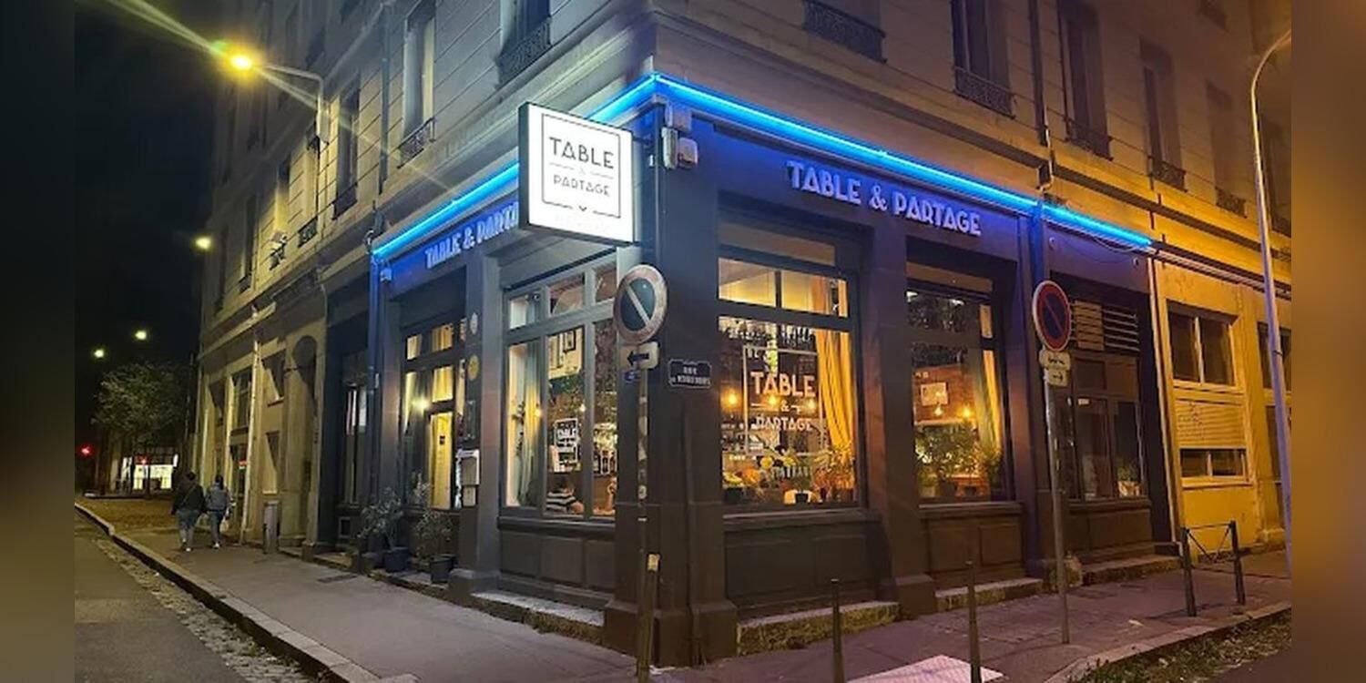 Table et Partage restaurant in Lyon, France