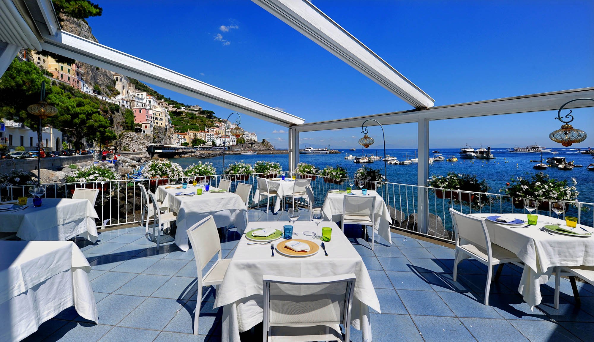 Ristorante Lido Azzurro, Amalfi, Italy