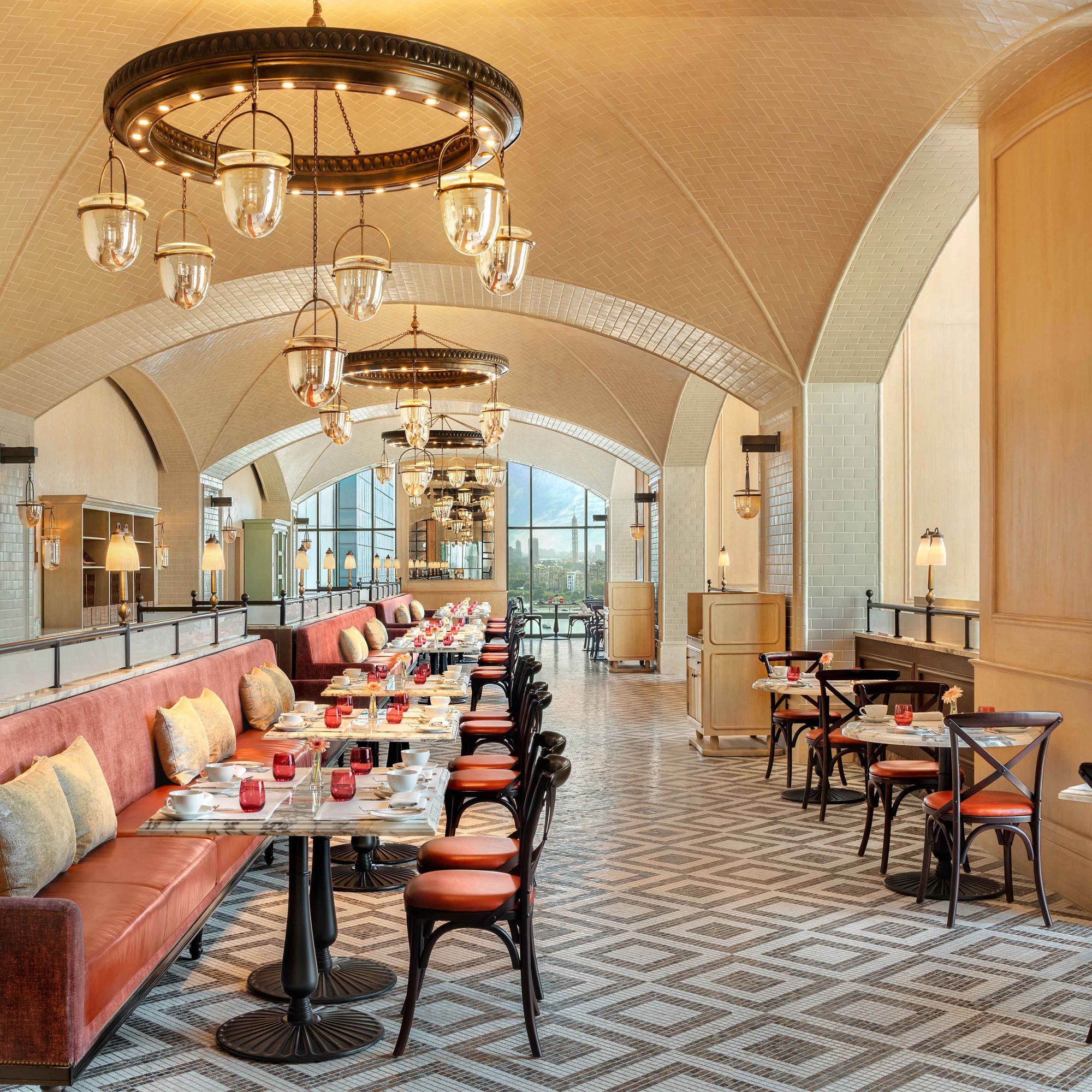 La Zisa restaurant in Boulaq, Egypt