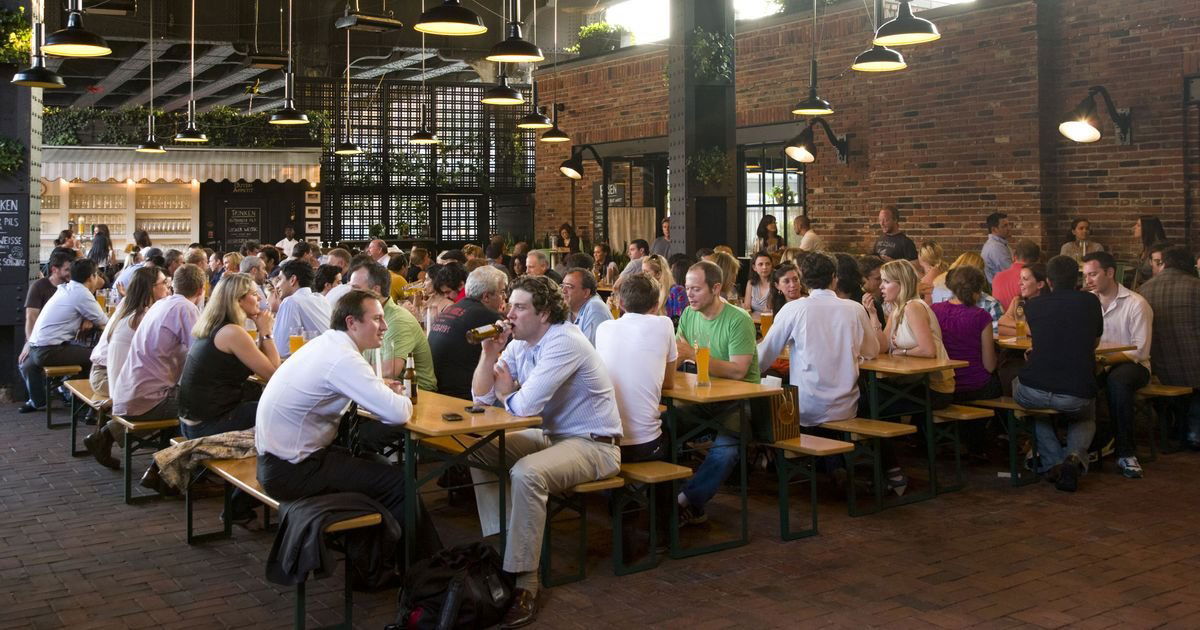Biergarten, Restaurant in New York City