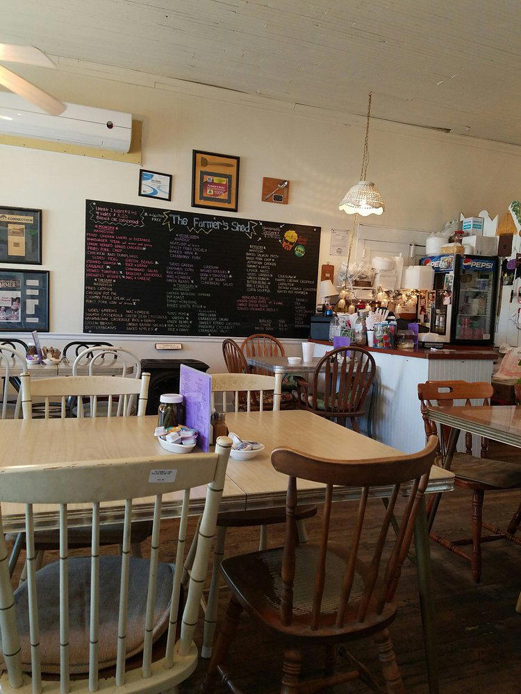 The Farmer's Shed restaurant in Lexington, United States