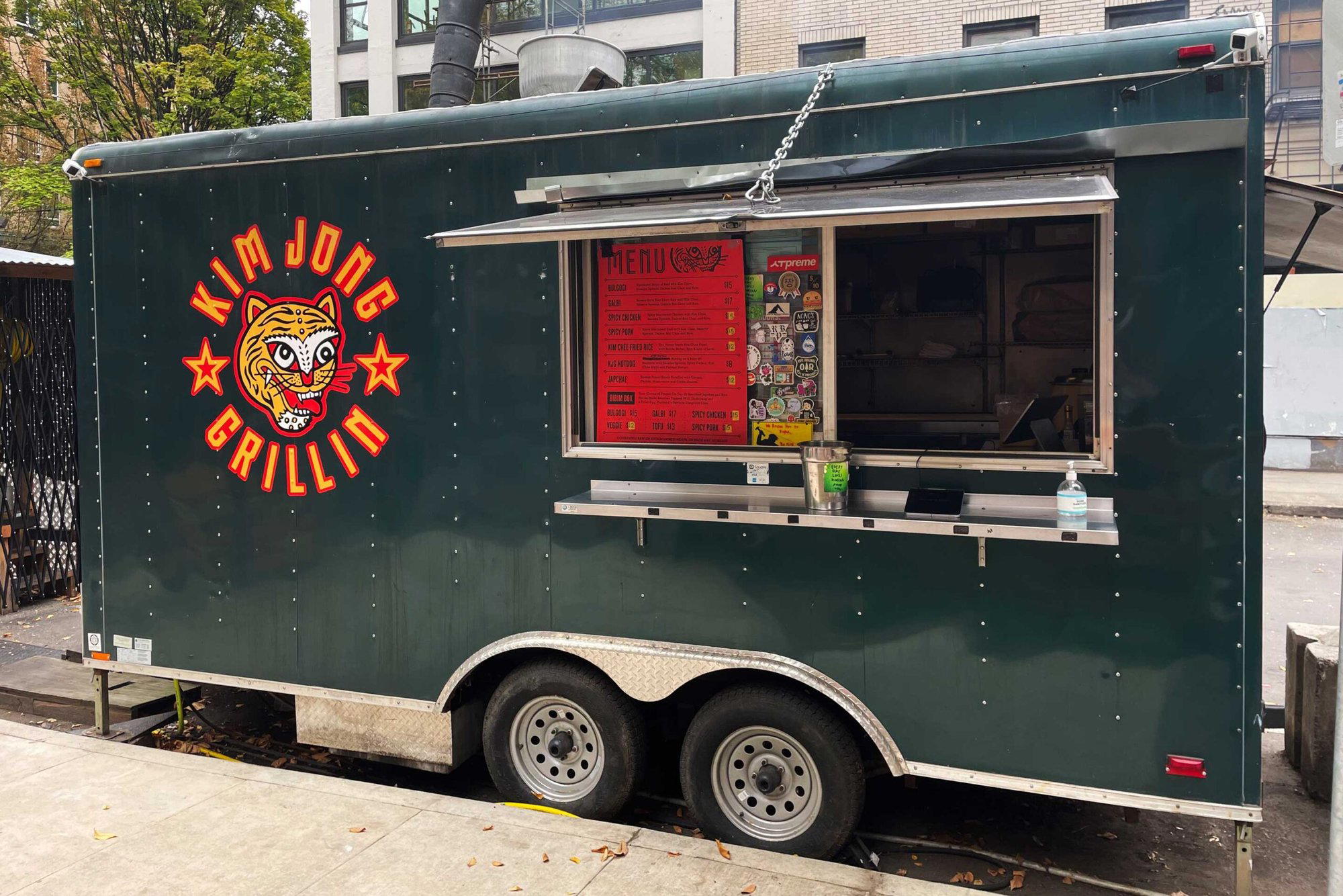 Kim Jong Grillin restaurant in Portland, United States