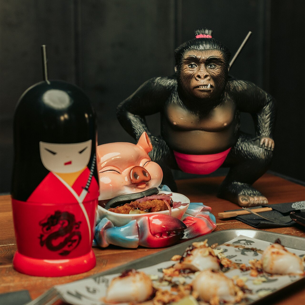 Kamado Asian Food restaurant in Alcorcon, Spain