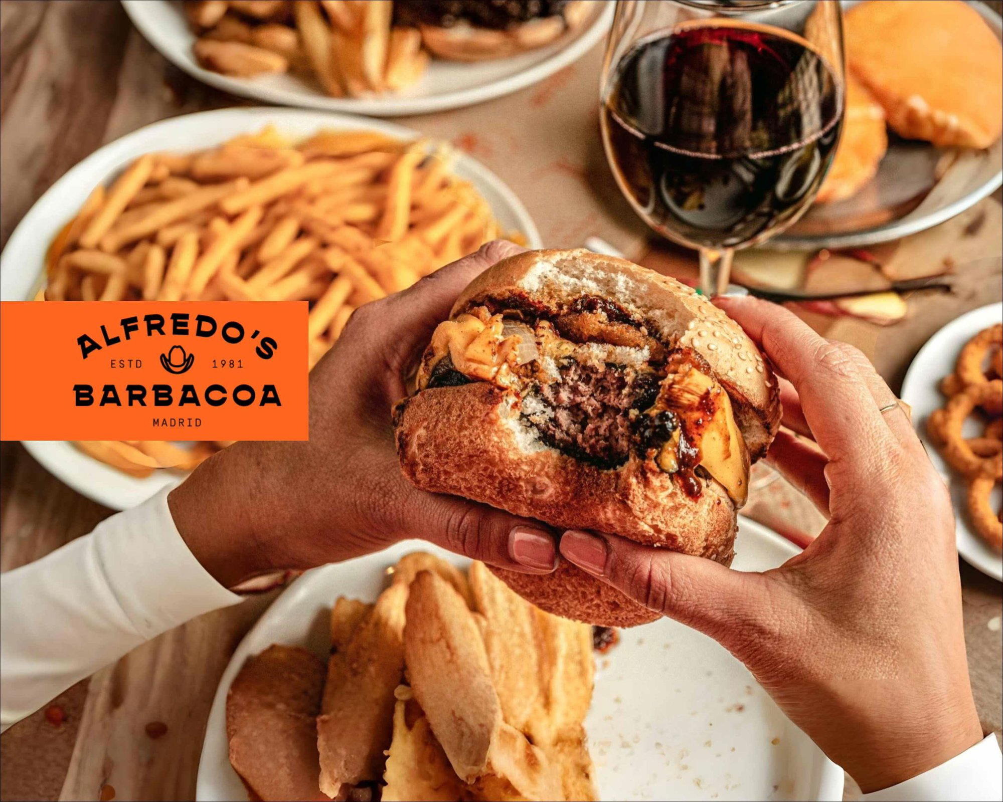 Alfredo's Barbacoa restaurant in Madrid, Spain