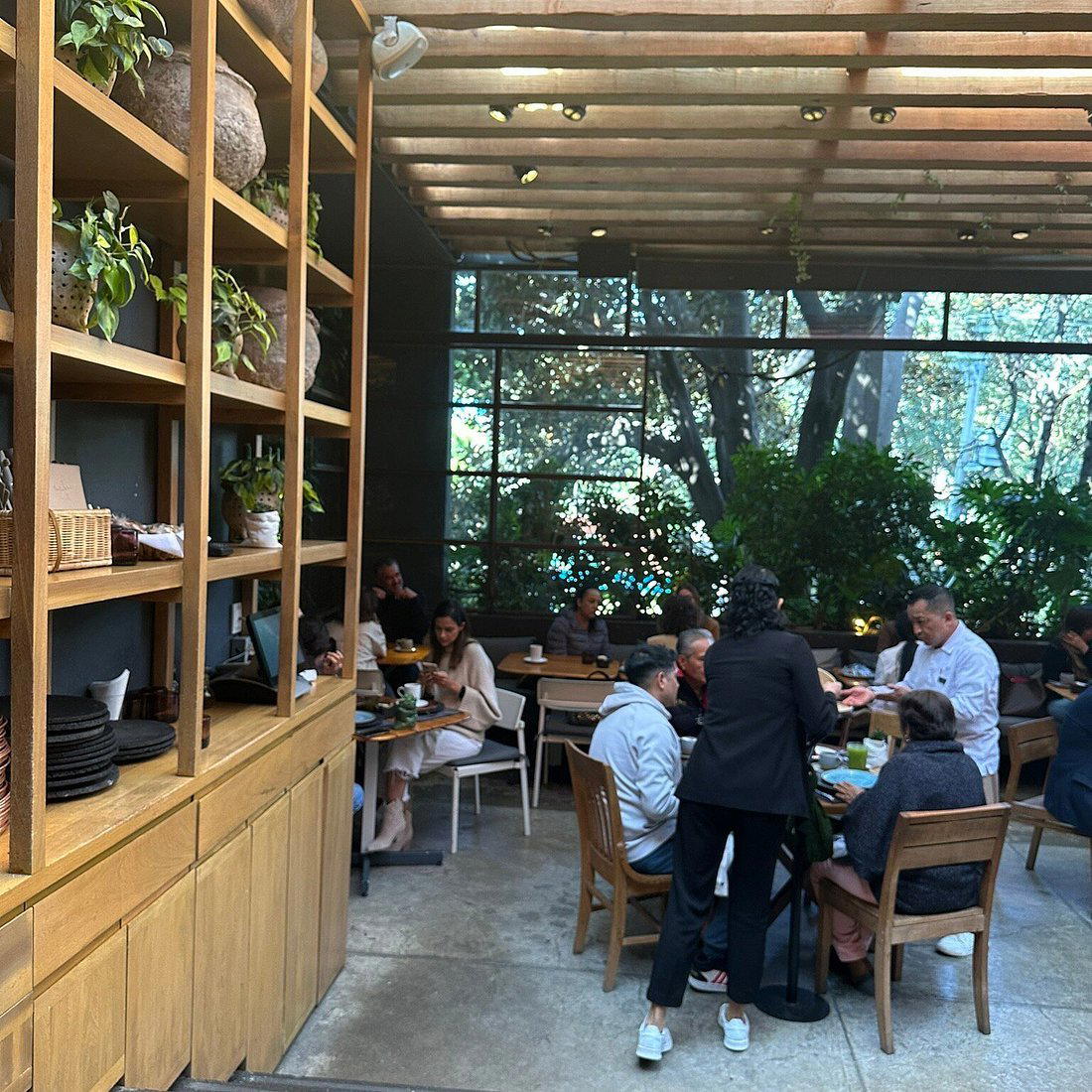Aromas restaurant in Mexico City, Mexico