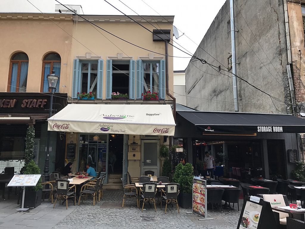 Aubergine restaurant in Bucharest, Romania