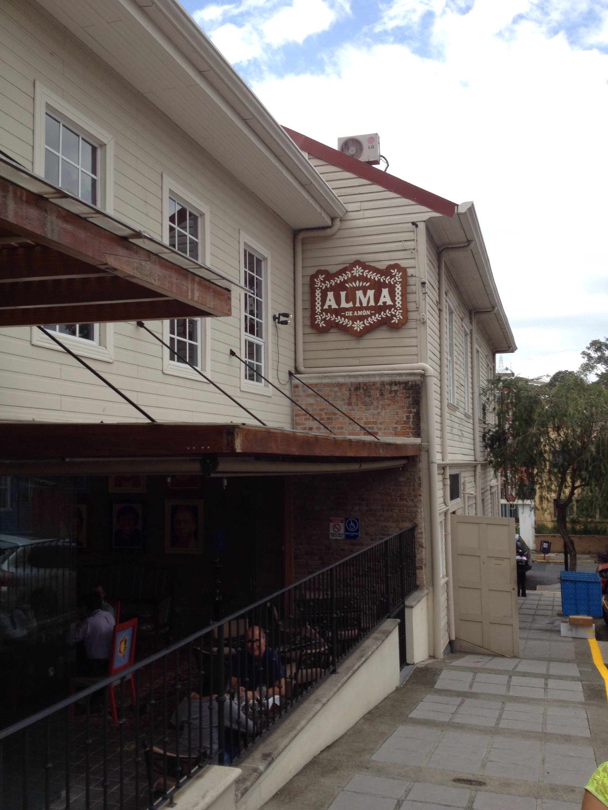 Alma de Amón restaurant in San Jose, Costa Rica