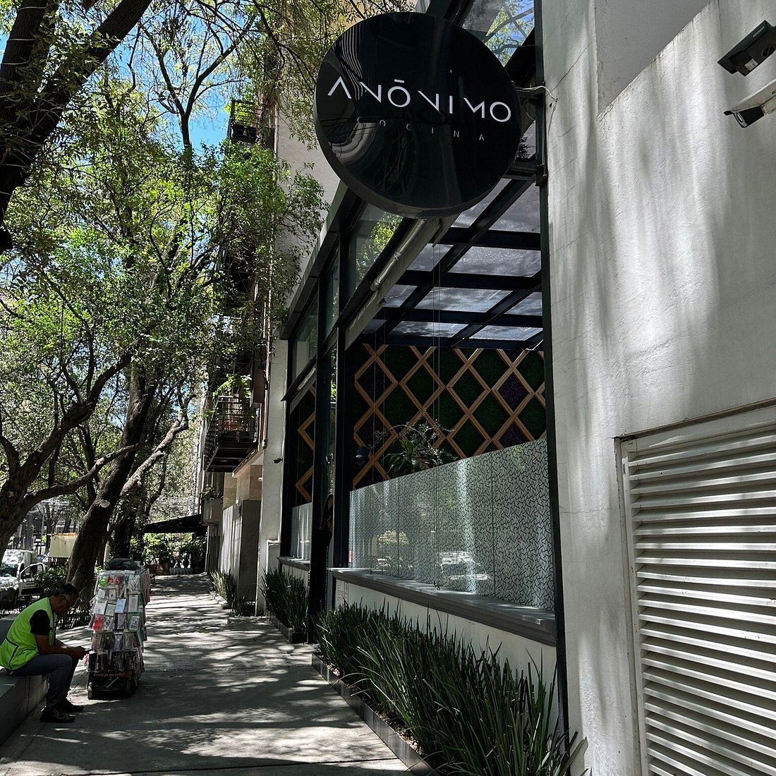 Anónimo Cocina, Restaurant in Mexico City