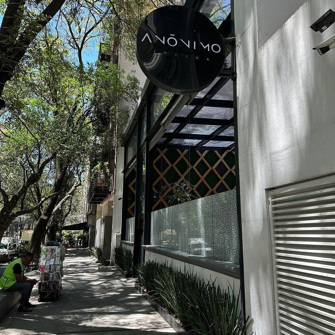 Anónimo Cocina restaurant in Mexico City, Mexico