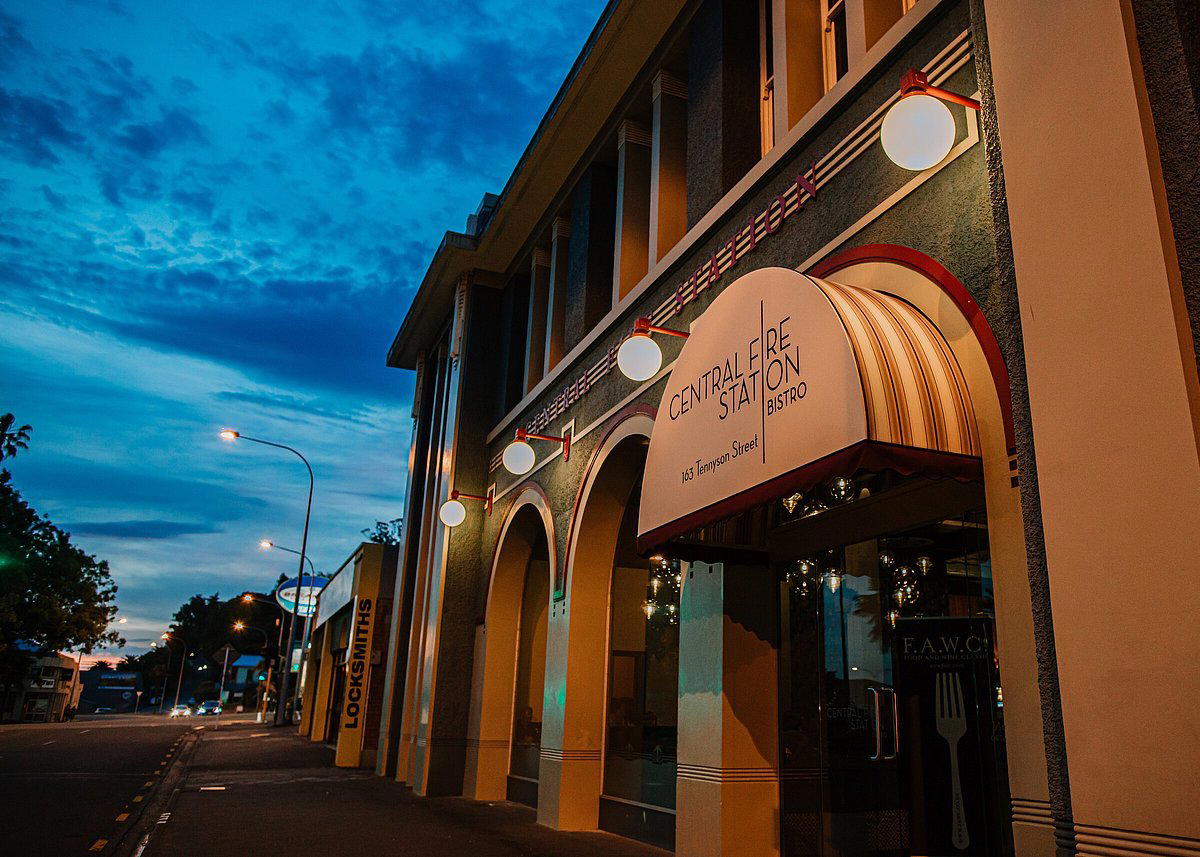 Central Fire Station Bistro restaurant in Napier