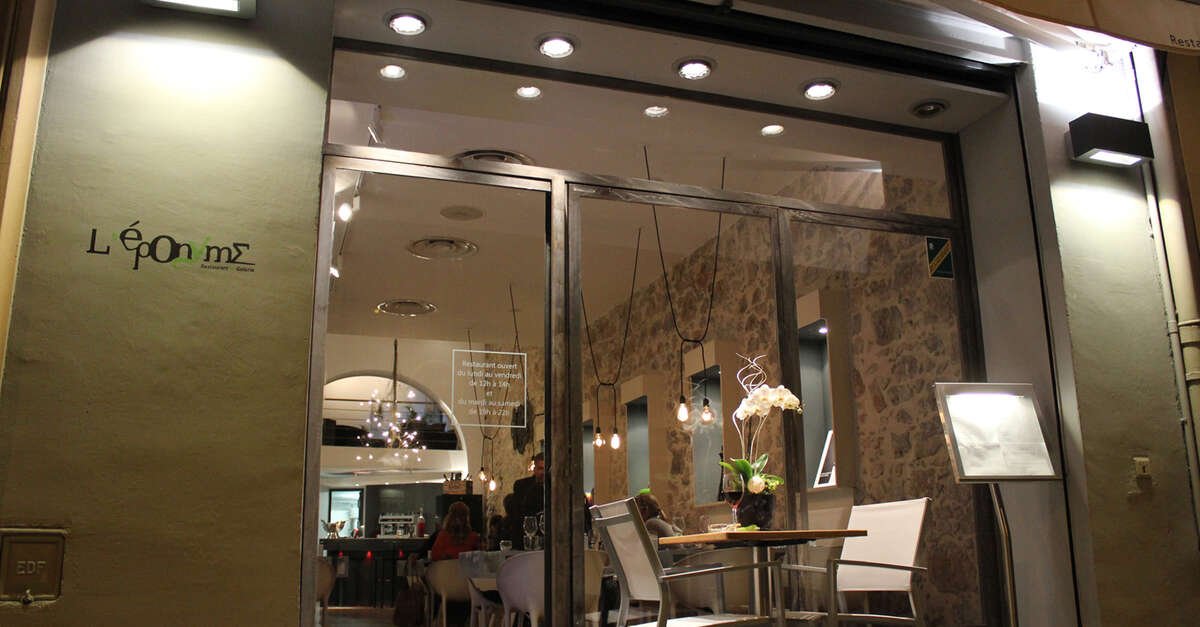 L'éponyme restaurant in Cannes, France