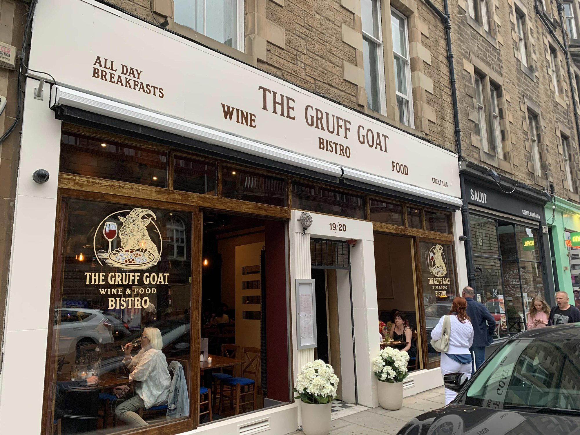 The Gruff Goat restaurant in Edinburgh, United Kingdom