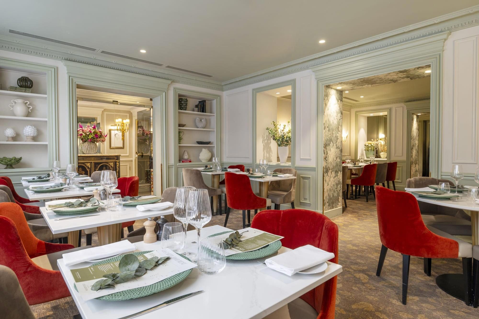 Le Céladon restaurant in Paris, France