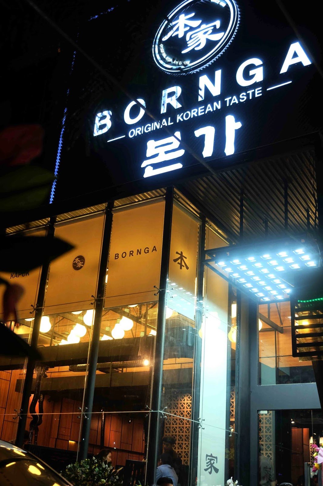 Bornga Blok M restaurant in Jakarta